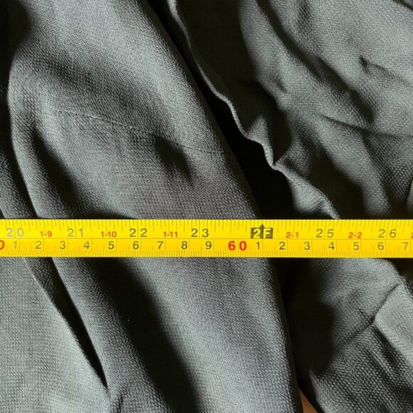 Vintage TADASHI Black Long Sleeve Open Sheer Light Jacket Top   Women's Size 4 - Picture 8 of 9